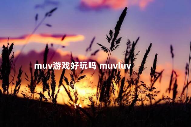 muv游戏好玩吗 muvluv